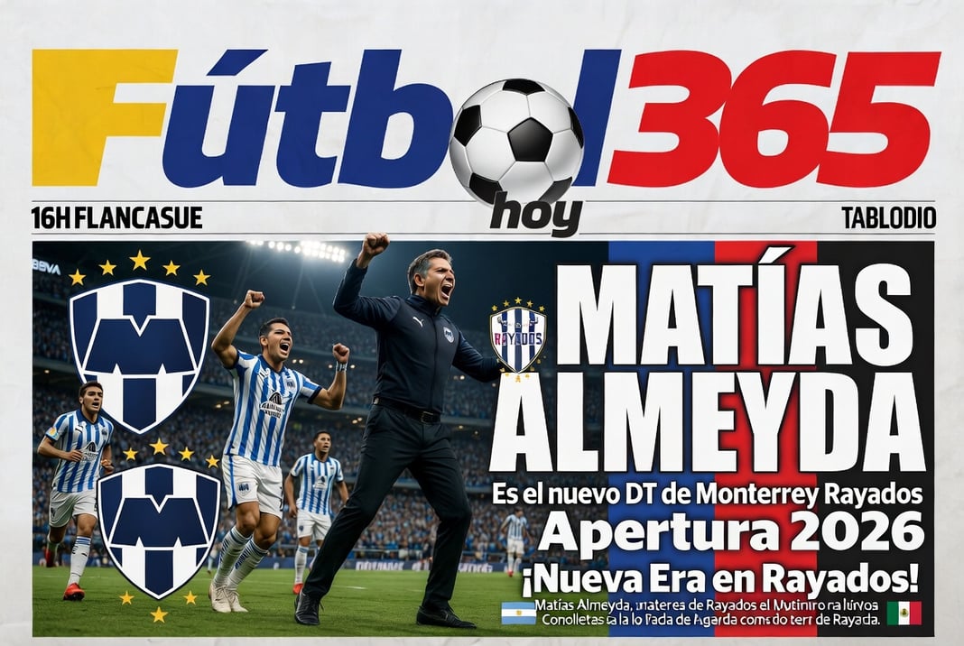 Matías Almeyda es el nuevo DT de Monterrey Rayados para el Apertura 2026