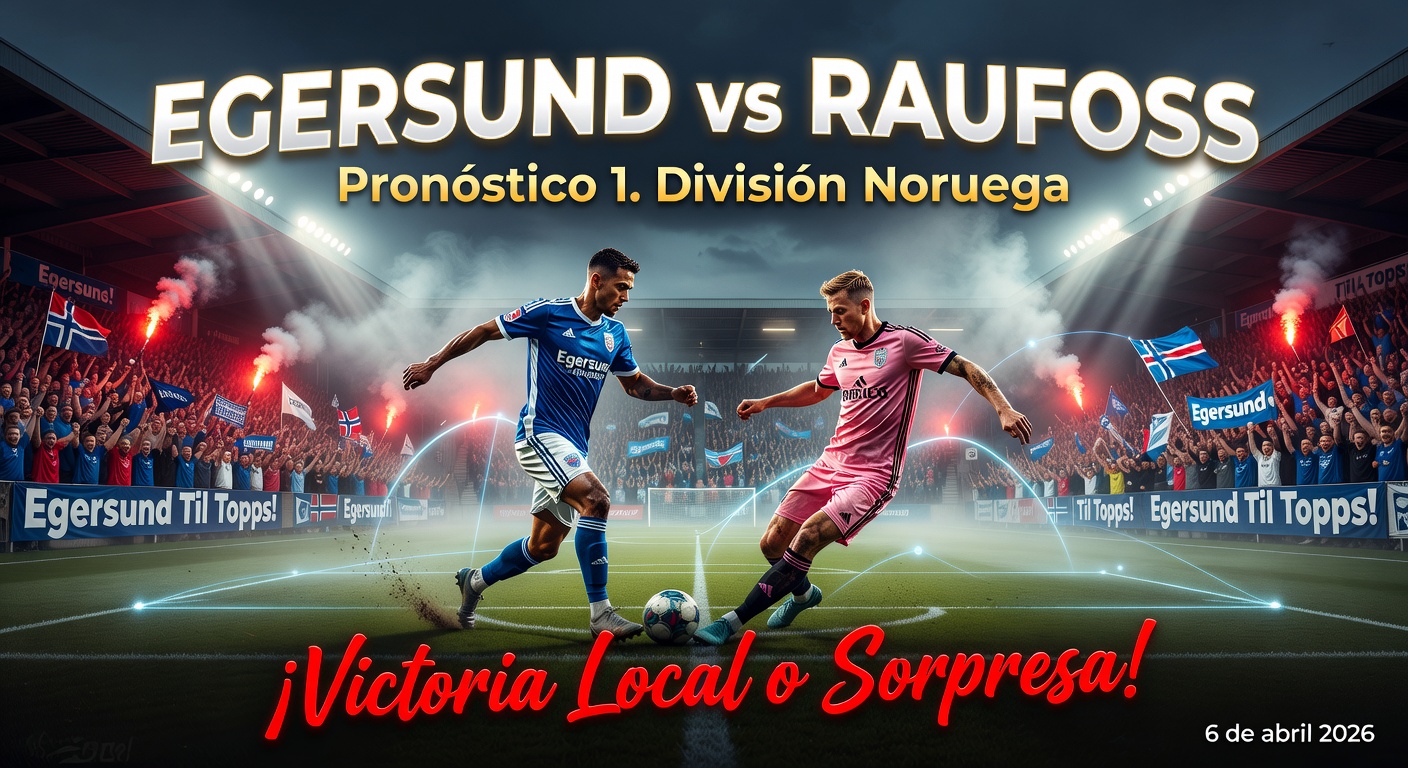 Egersund vs Raufoss Pronóstico / Prediction