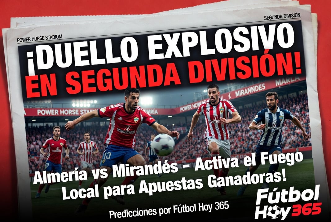 ¡Duelo Explosivo en Segunda División Almería vs Mirandés – Activa el Fuego Local para Apuestas Ganadoras!