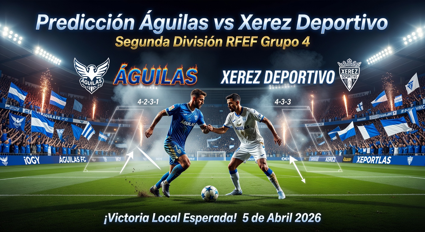 Águilas vs Xerez Deportivo Pronóstico / Prediction