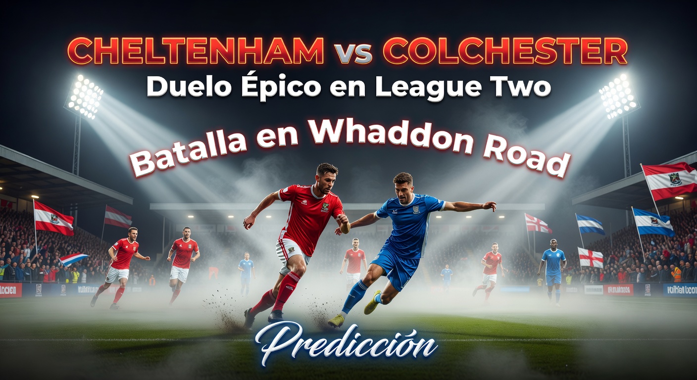 Cheltenham vs Colchester Pronóstico / Prediction