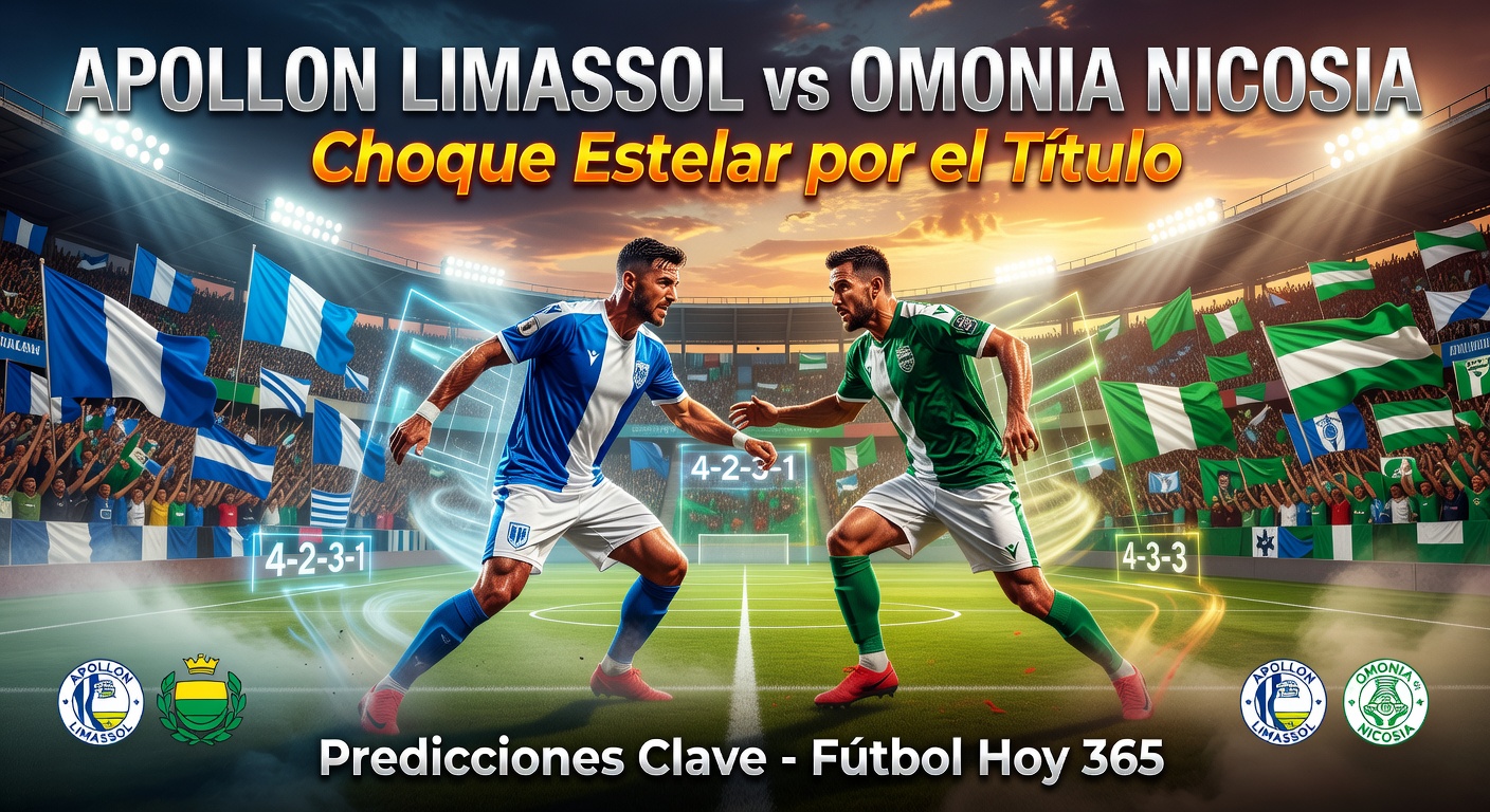 Apollon Limassol vs Omonia Nicosia Pronóstico / Prediction