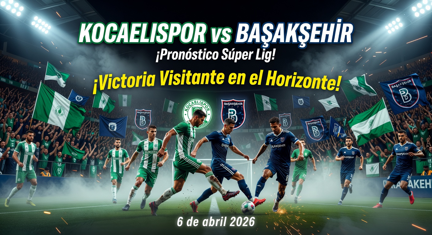 Kocaelispor vs Başakşehir Pronóstico / Prediction