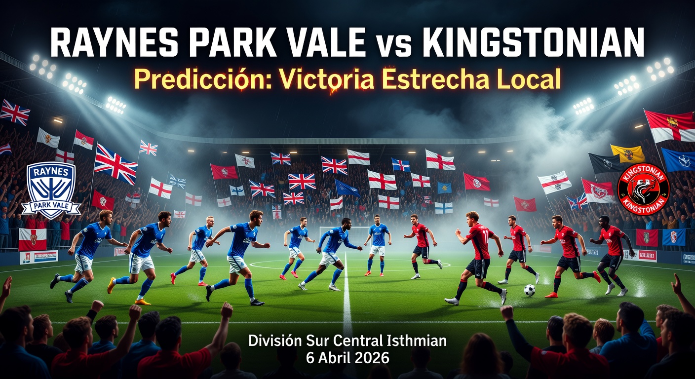 Raynes Park Vale vs Kingstonian Pronóstico / Prediction