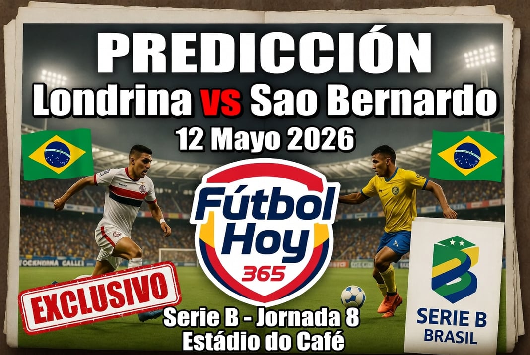 Prediccion Londrina vs Sao Bernardo 12 Mayo 2026