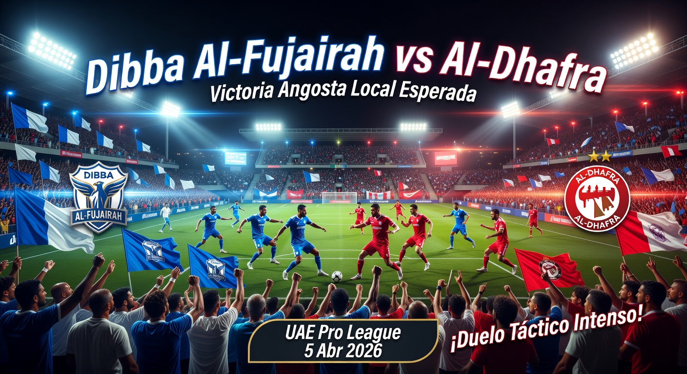Dibba Al-Fujairah vs Al-Dhafra Pronóstico / Prediction