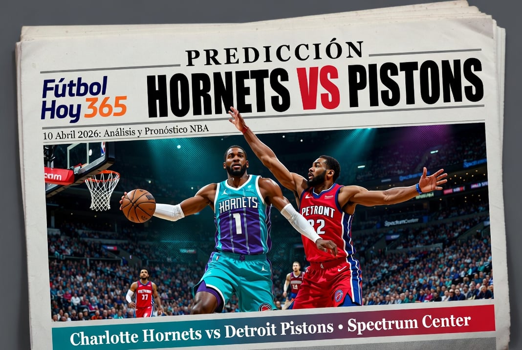 Predicción Hornets vs Pistons 10 Abril 2026 Análisis y Pronóstico NBA