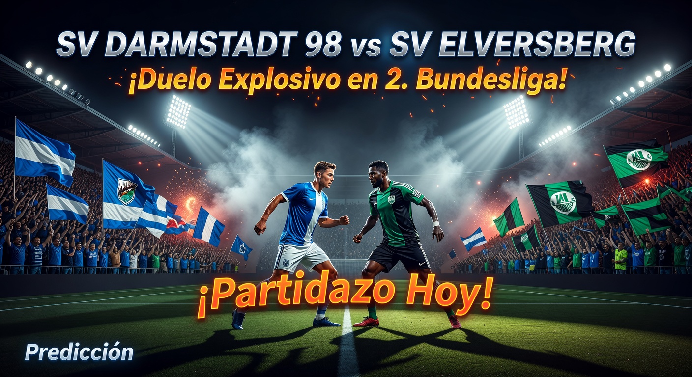 SV Darmstadt 98 vs SV Elversberg Pronóstico / Prediction