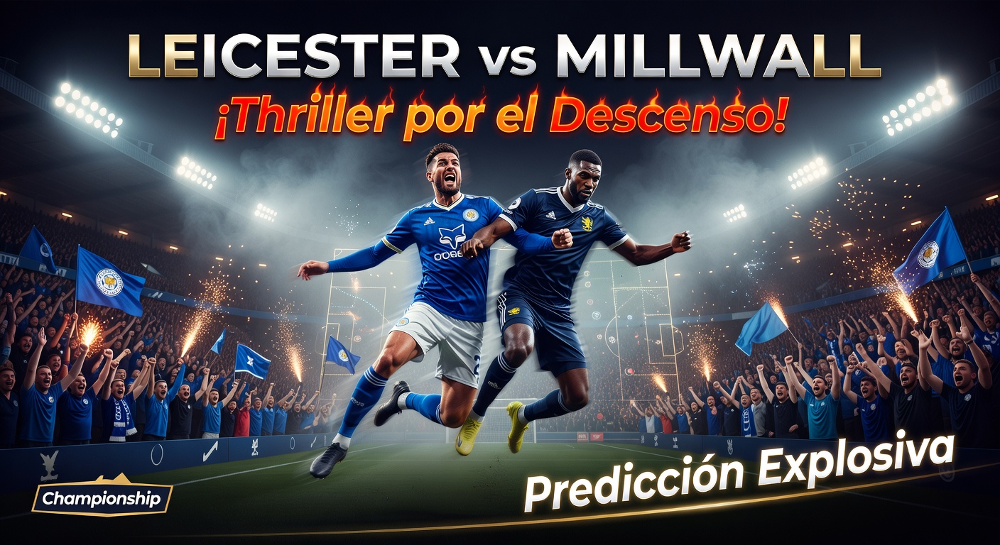 Leicester vs Millwall Pronóstico / Prediction