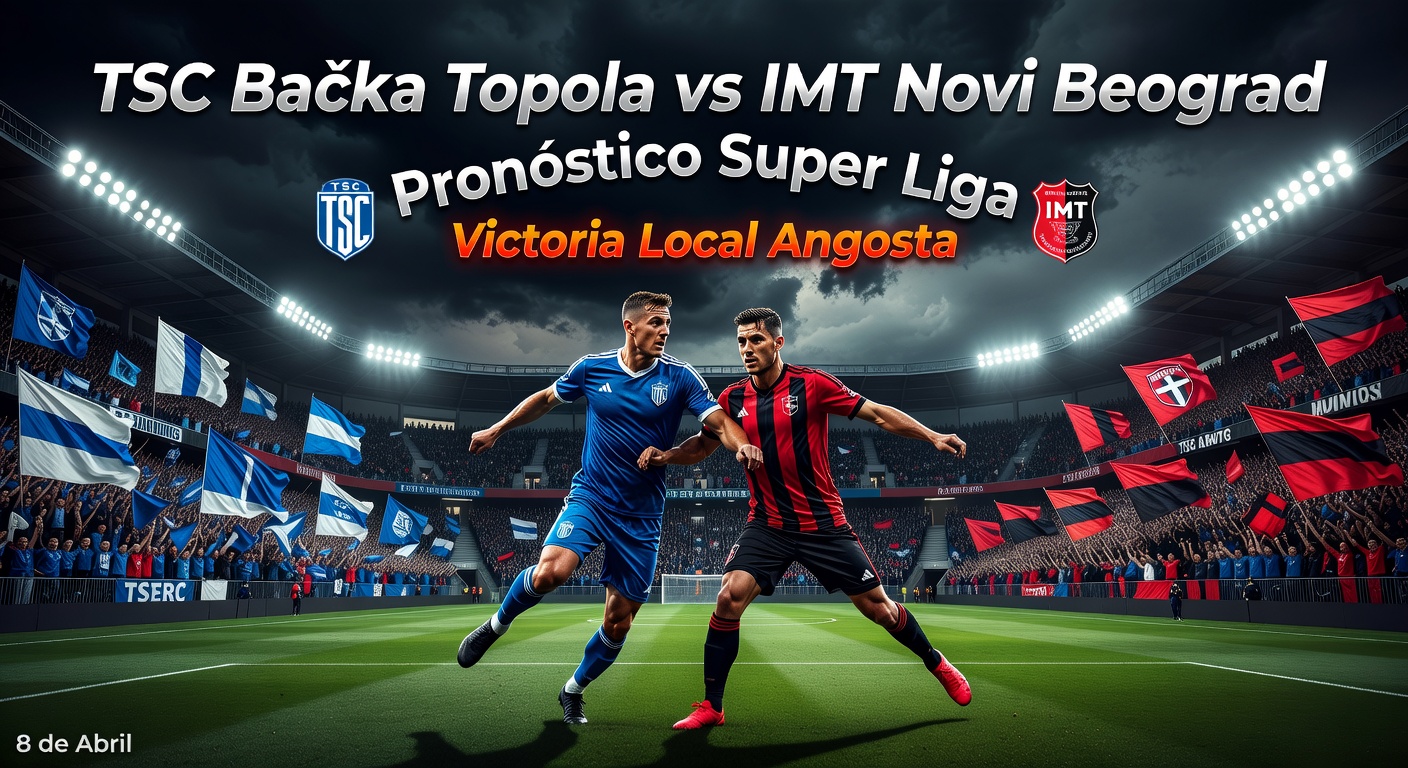 TSC Backa Topola vs IMT Novi Beograd Pronóstico / Prediction