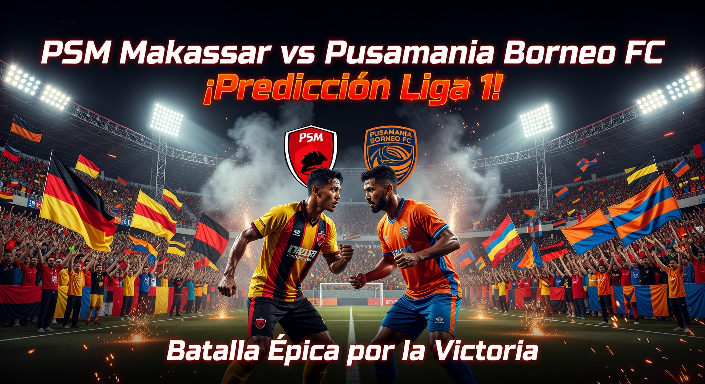 PSM Makassar vs Pusamania Borneo Pronóstico / Prediction