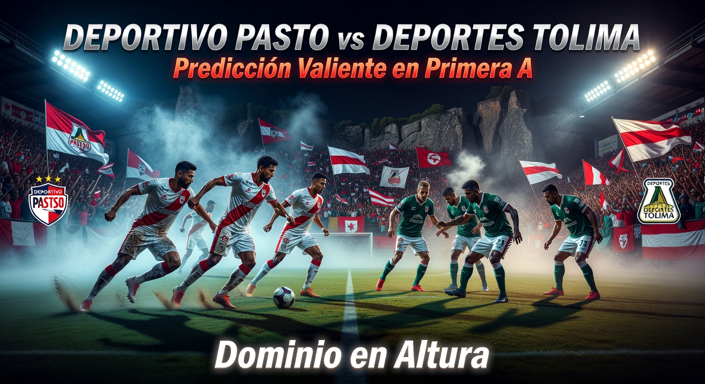 Deportivo Pasto vs Deportes Tolima Pronóstico / Prediction