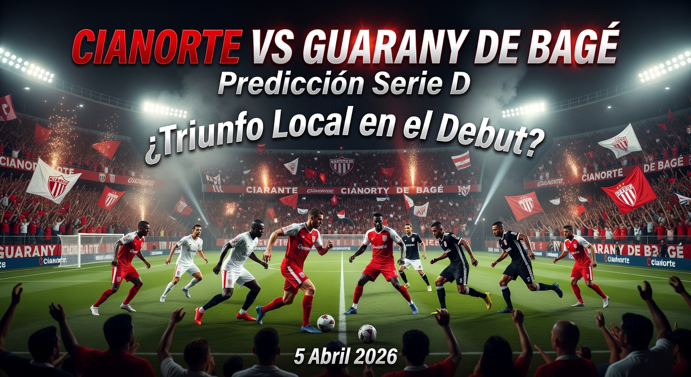 Cianorte vs Guarany de Bagé Pronóstico / Prediction