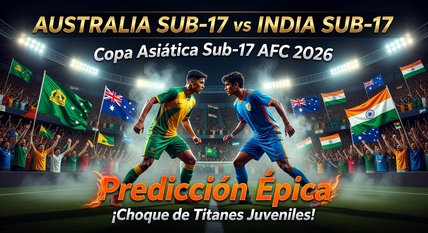 Australia U17 vs India U17 Pronóstico / Prediction