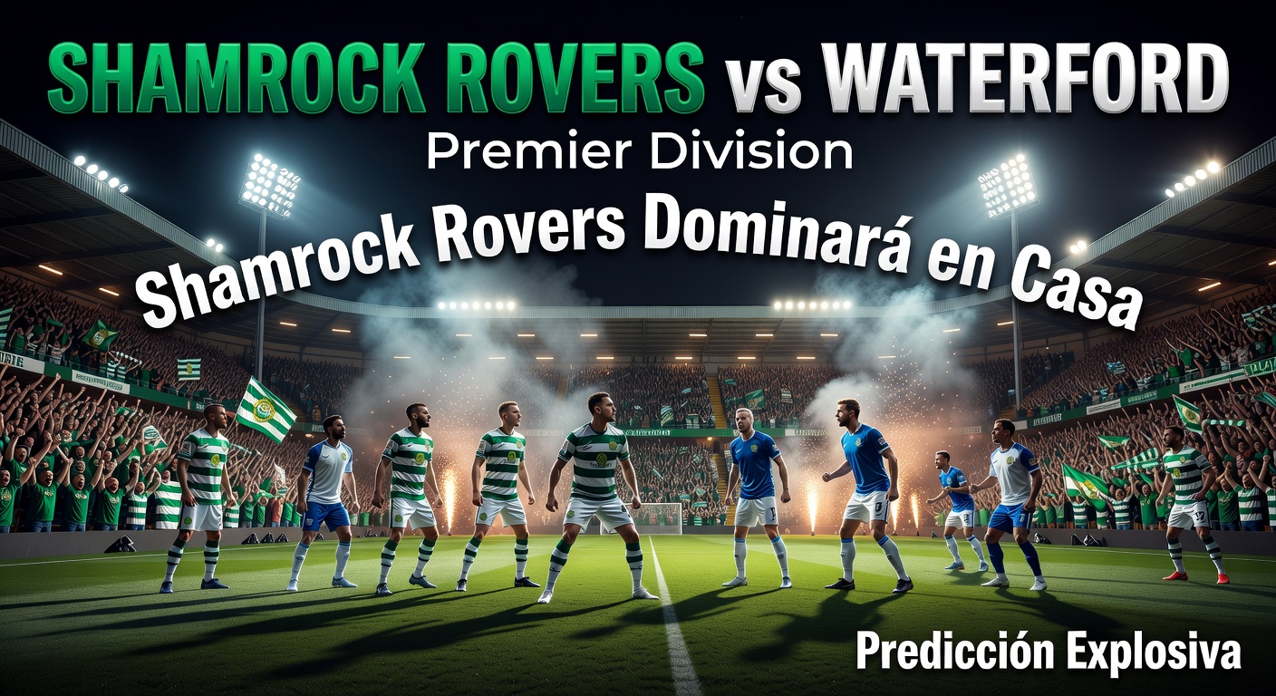 Shamrock Rovers vs Waterford Pronóstico / Prediction