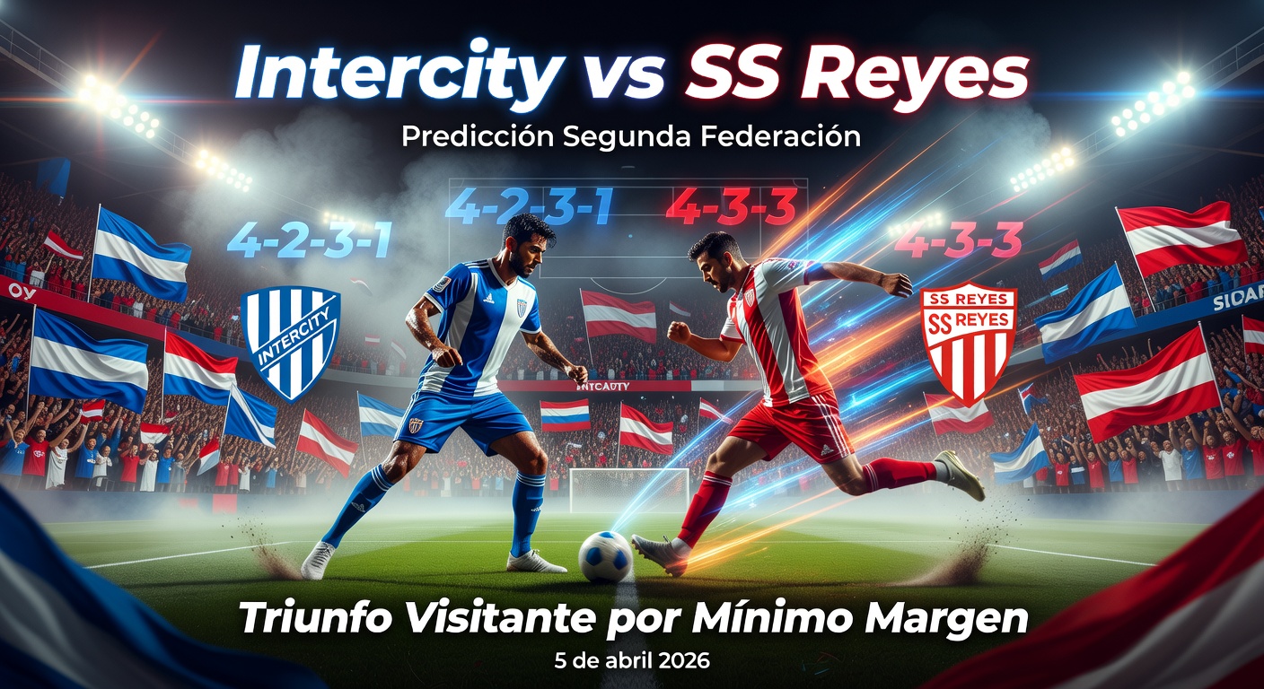 Intercity vs SS Reyes Pronóstico / Prediction