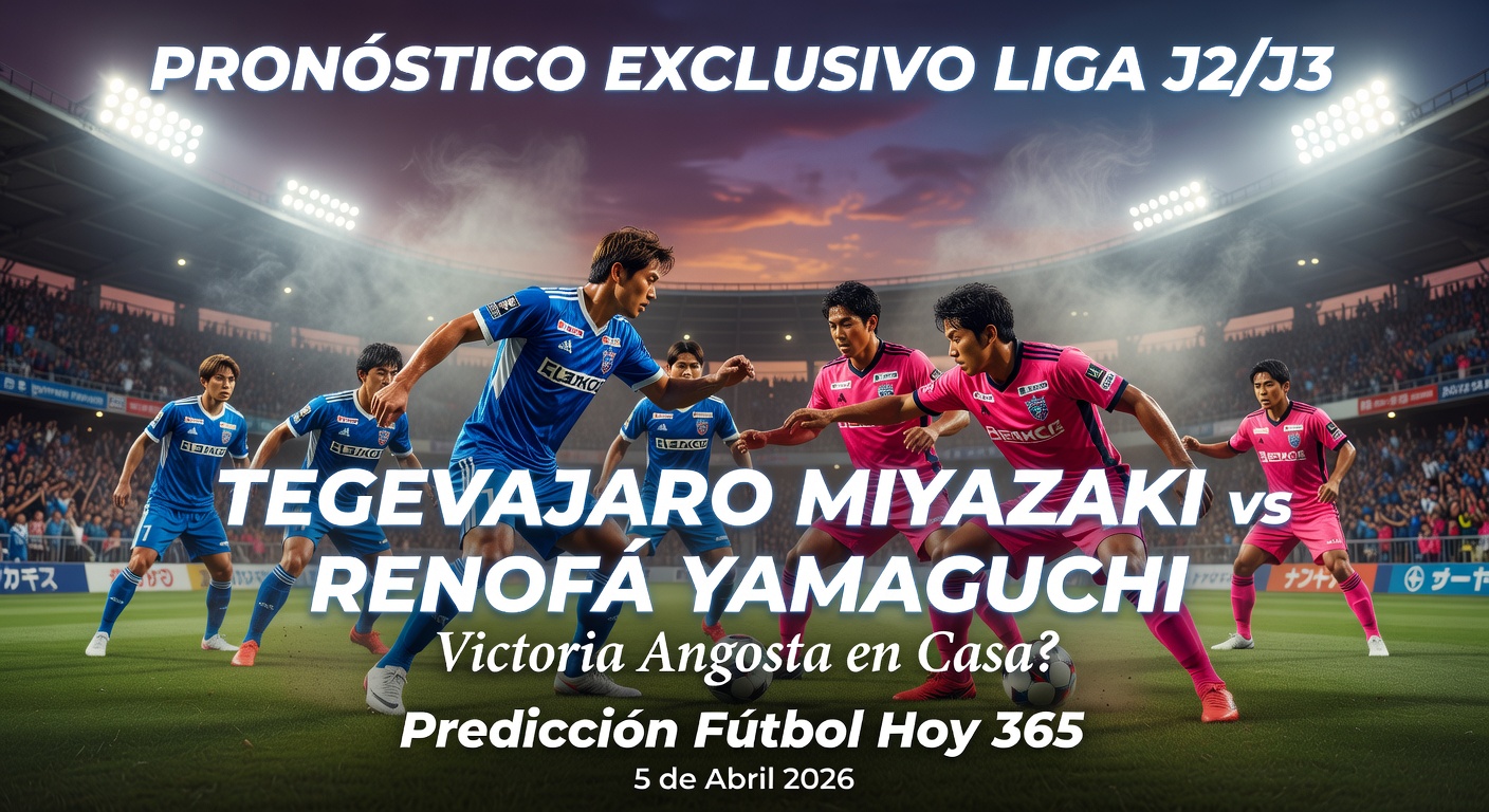 Tegevajaro Miyazaki vs Renofa Yamaguchi Pronóstico / Prediction