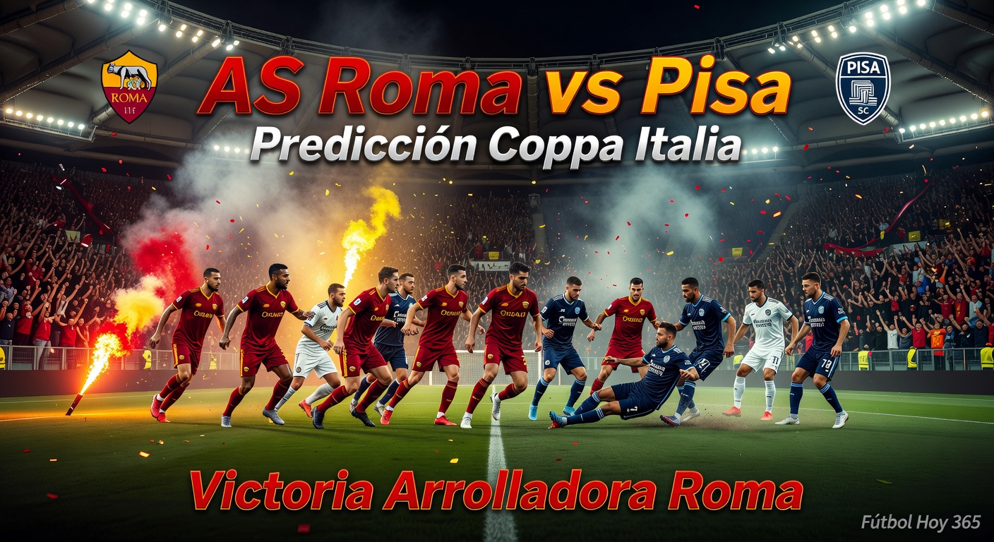 AS Roma vs Pisa Pronóstico / Prediction