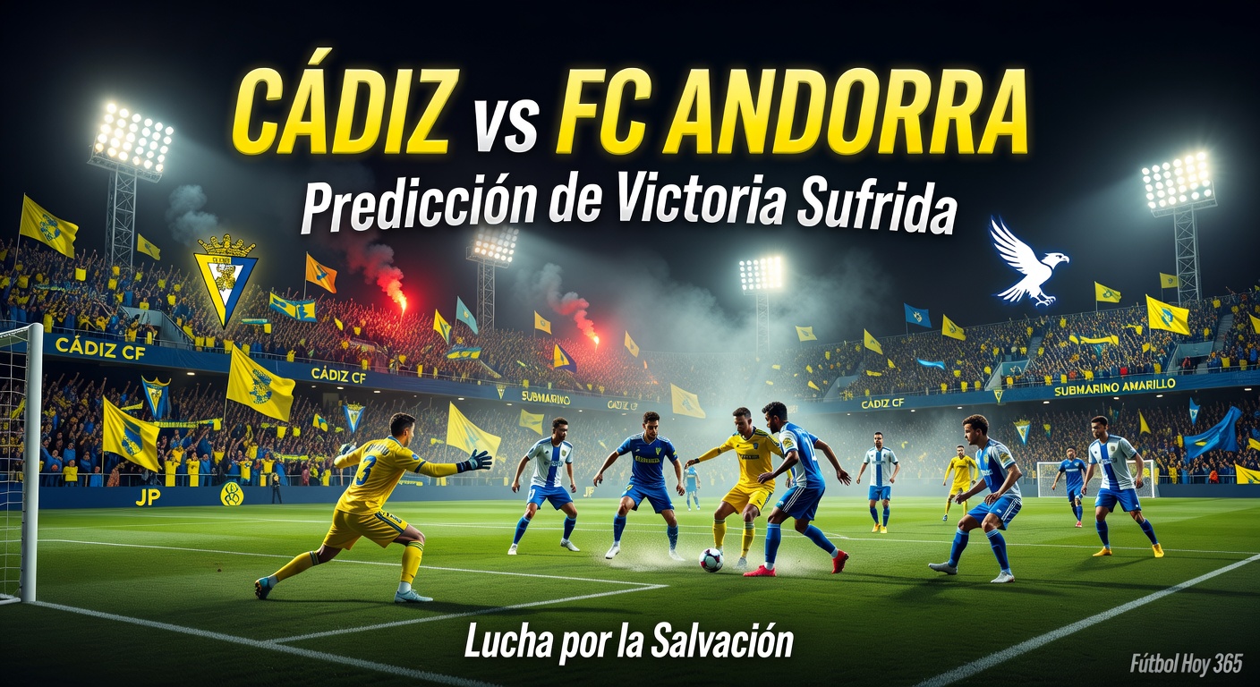 Cadiz vs FC Andorra Pronóstico / Prediction