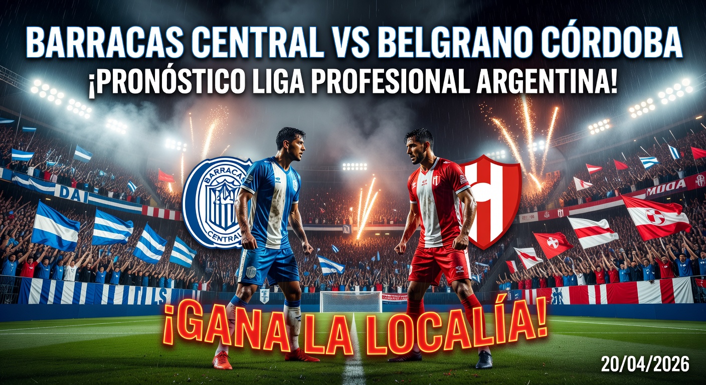 Barracas Central vs Belgrano Cordoba Pronóstico / Prediction