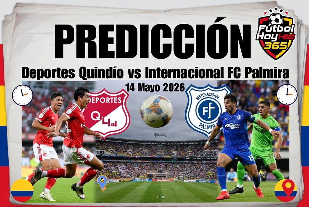 Prediccion Deportes Quindio vs Internacional FC Palmira 14 Mayo 2026