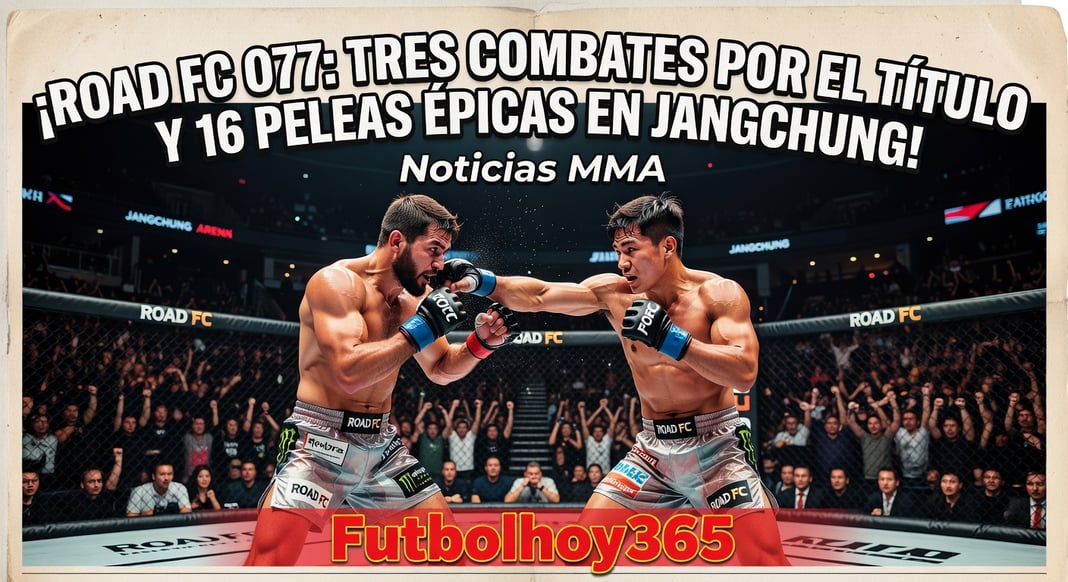 ROAD FC 077: Tres Combates por el Título y 16 Peleas Confirmadas en Jangchung