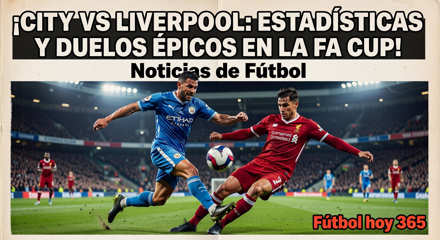 FA Cup Quarter-Final: Manchester City vs Liverpool at Etihad Stadium