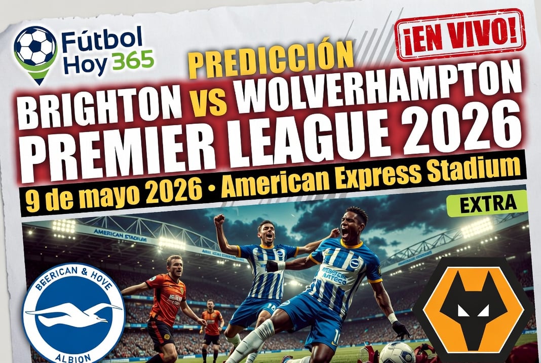 Prediccion Brighton vs Wolverhampton Premier League 2026