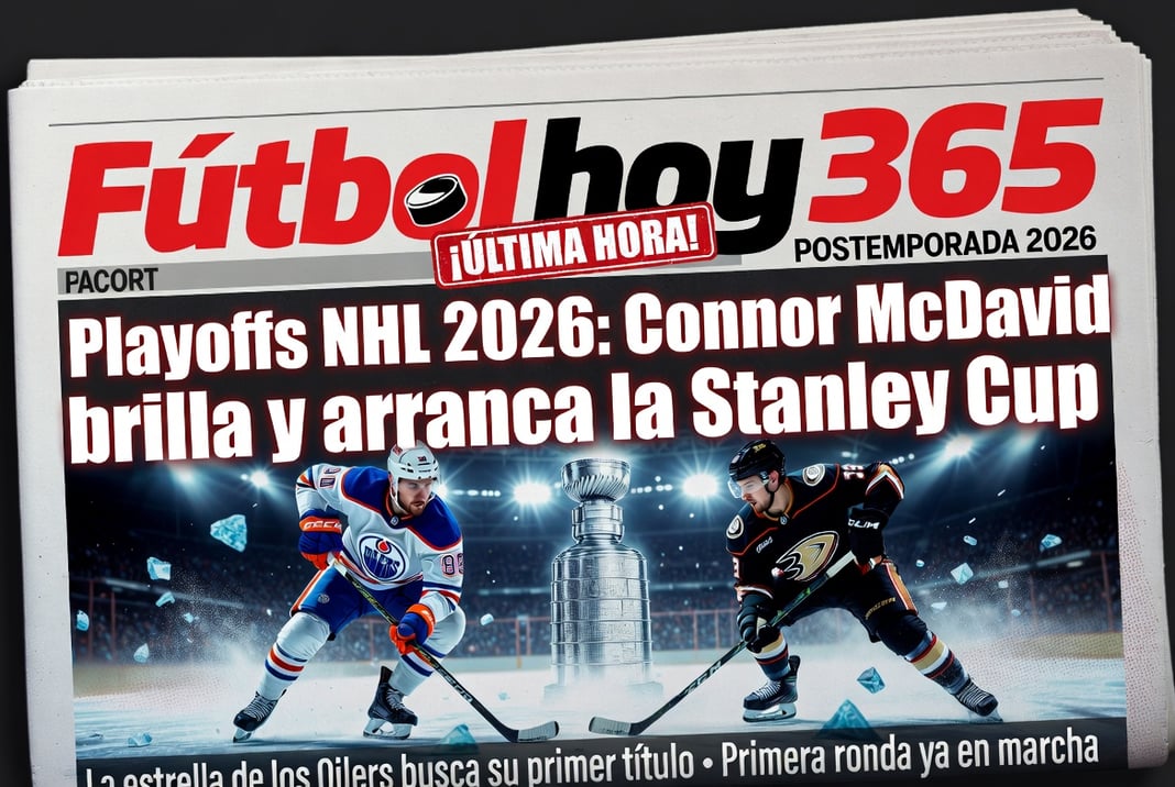 Playoffs NHL 2026 Connor McDavid brilla y arranca la Stanley Cup