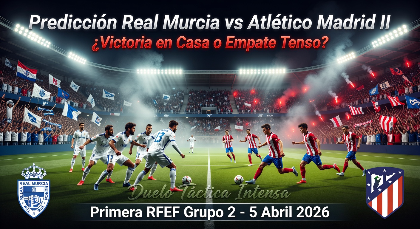 Real Murcia vs Atlético Madrid II Pronóstico / Prediction
