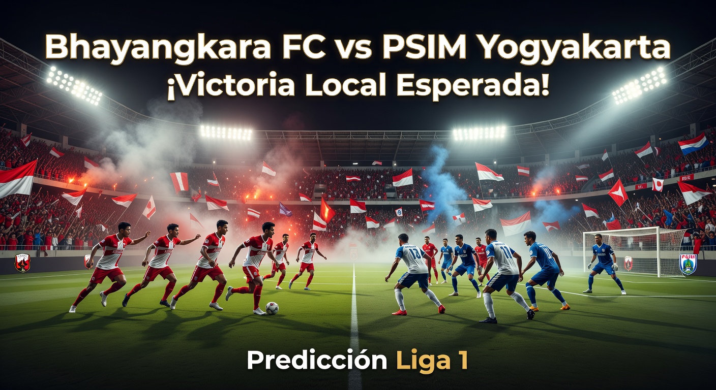 Bhayangkara FC vs PSIM Yogyakarta Pronóstico / Prediction
