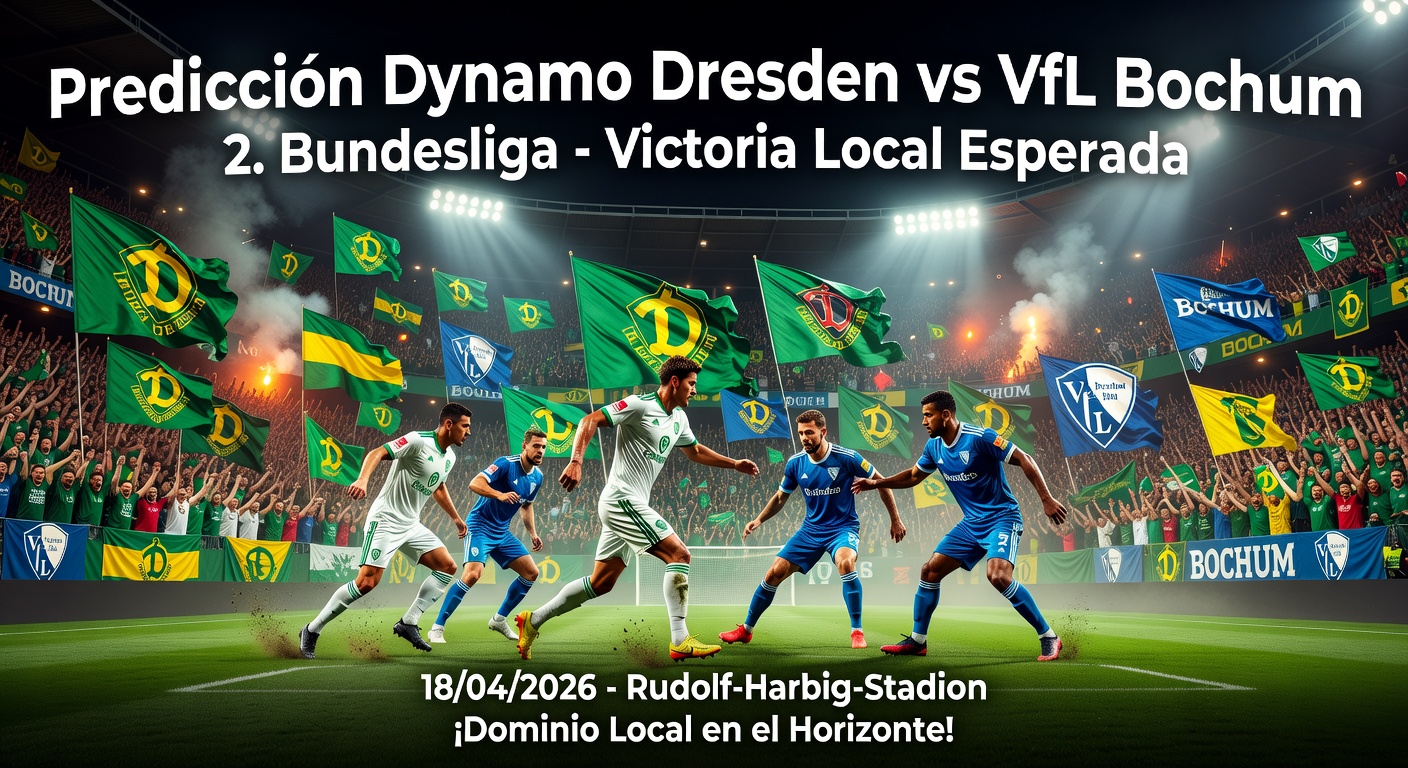 Dynamo Dresden vs VfL Bochum Pronóstico / Prediction