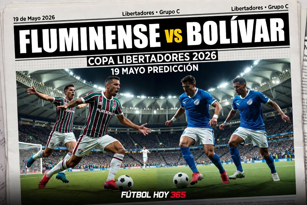 Fluminense vs Bolivar Copa Libertadores 2026 19 Mayo Prediccion