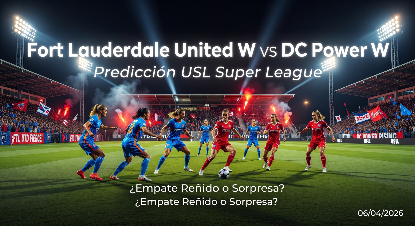Fort Lauderdale United W vs DC Power W Pronóstico / Prediction