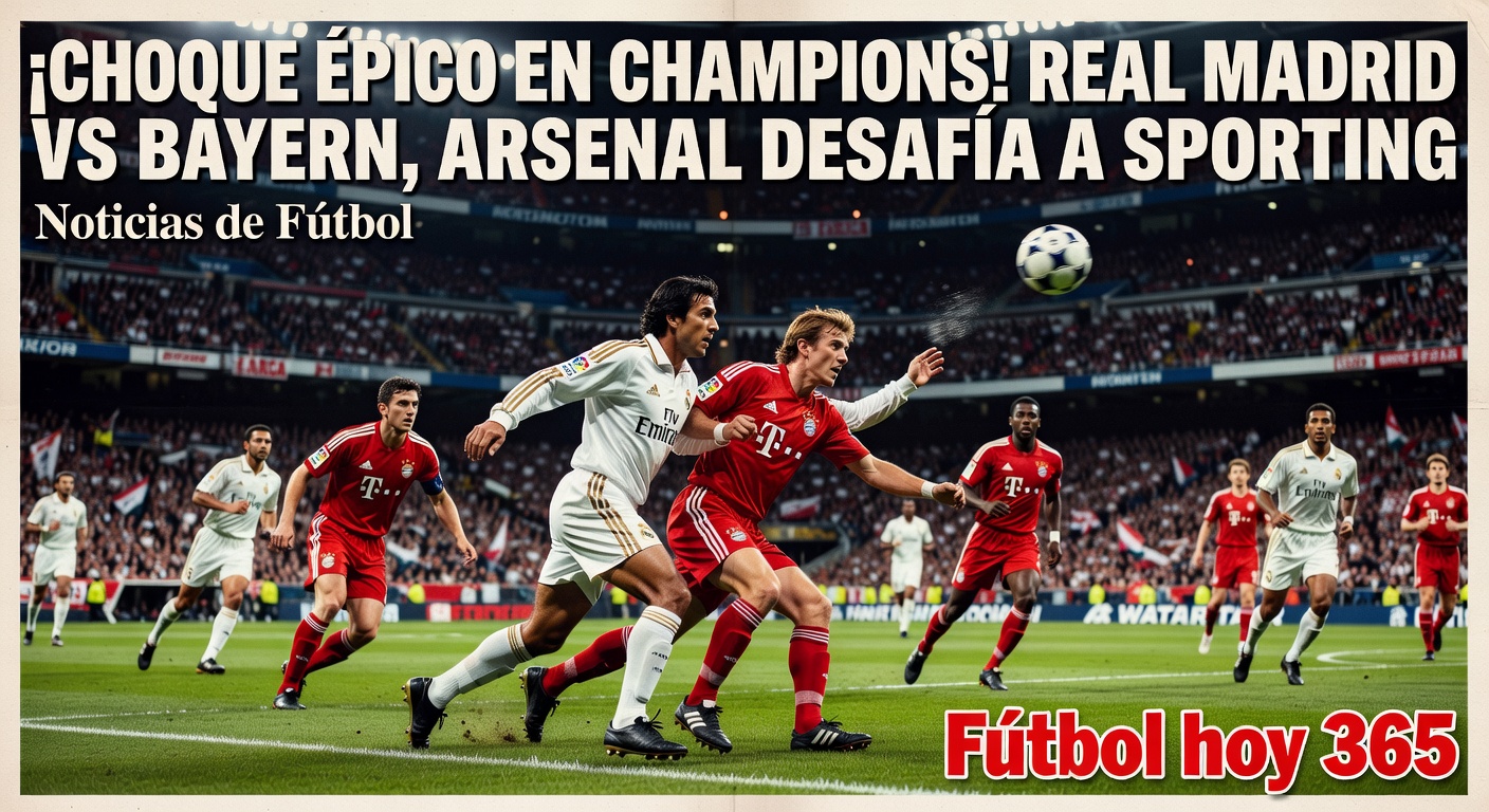 UCL Preview: Real Madrid Welcome Bayern, Arsenal to Sporting (Gulf News)