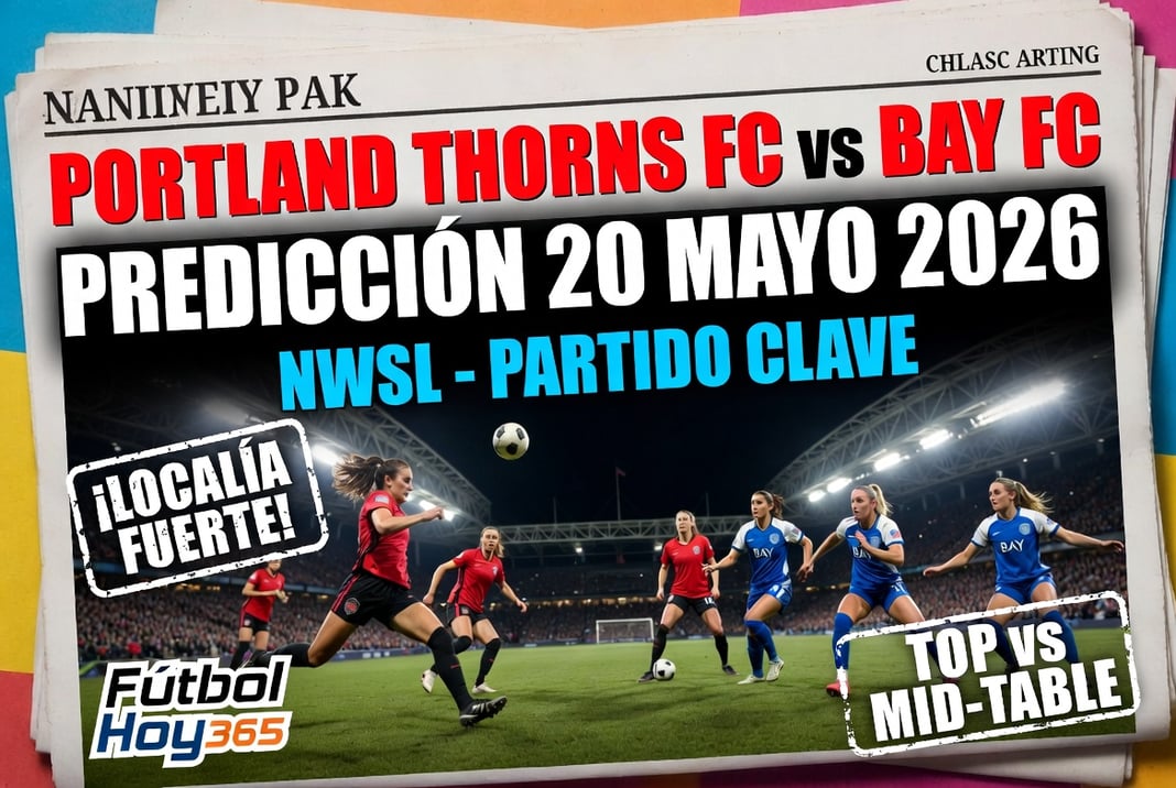 Portland Thorns FC vs Bay FC Prediccion 20 Mayo 2026 NWSL