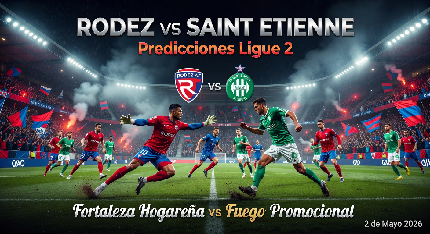 Rodez vs Saint Etienne Pronóstico / Prediction