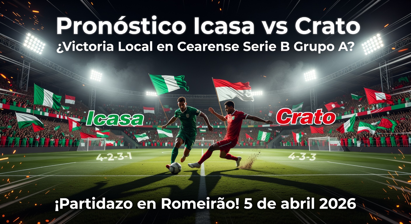 Icasa vs Crato Pronóstico / Prediction
