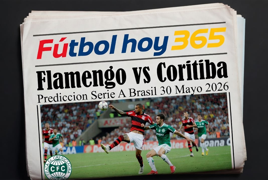 Flamengo vs Coritiba Prediccion Serie A Brasil 30 Mayo 2026