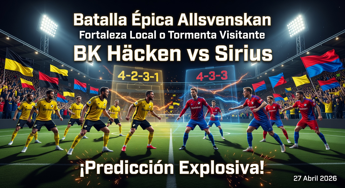 BK Hacken vs Sirius Pronóstico / Prediction