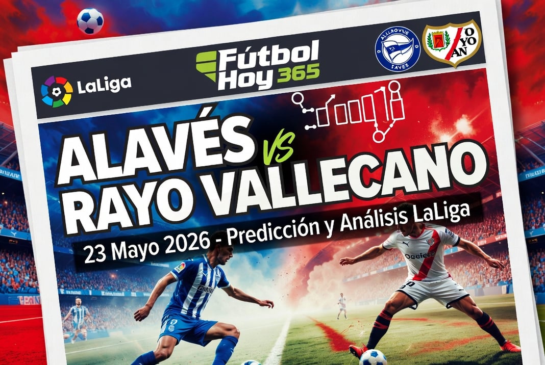 Alaves vs Rayo Vallecano 23 Mayo 2026 Prediccion y Analisis LaLiga