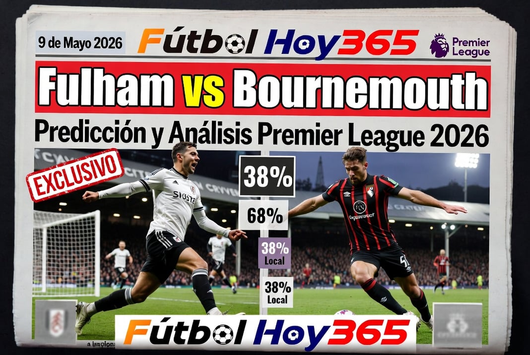 Fulham vs Bournemouth Predicción y Análisis Premier League 2026