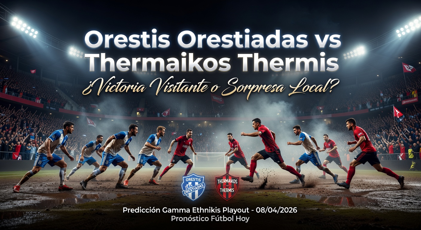 Orestis Orestiadas vs Thermaikos Thermis Pronóstico / Prediction