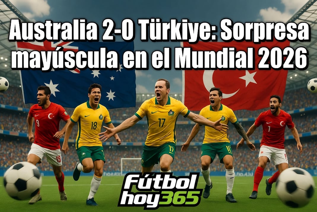Australia 2-0 Türkiye Sorpresa mayúscula en el Mundial 2026