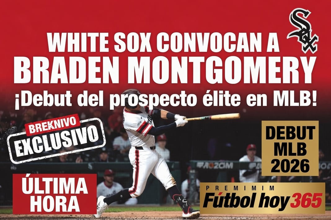 White Sox convocan a Braden Montgomery debut del prospecto élite en MLB