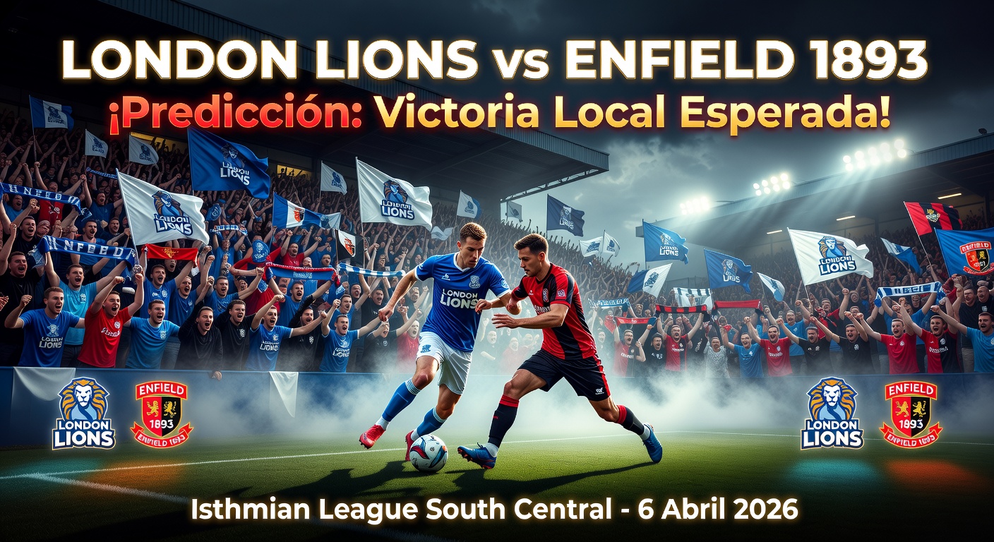 London Lions vs Enfield 1893 Pronóstico / Prediction