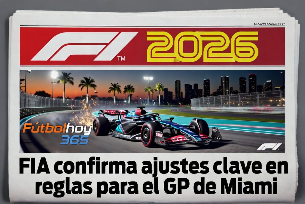 F1 2026 FIA confirma ajustes clave en reglas para el GP de Miami