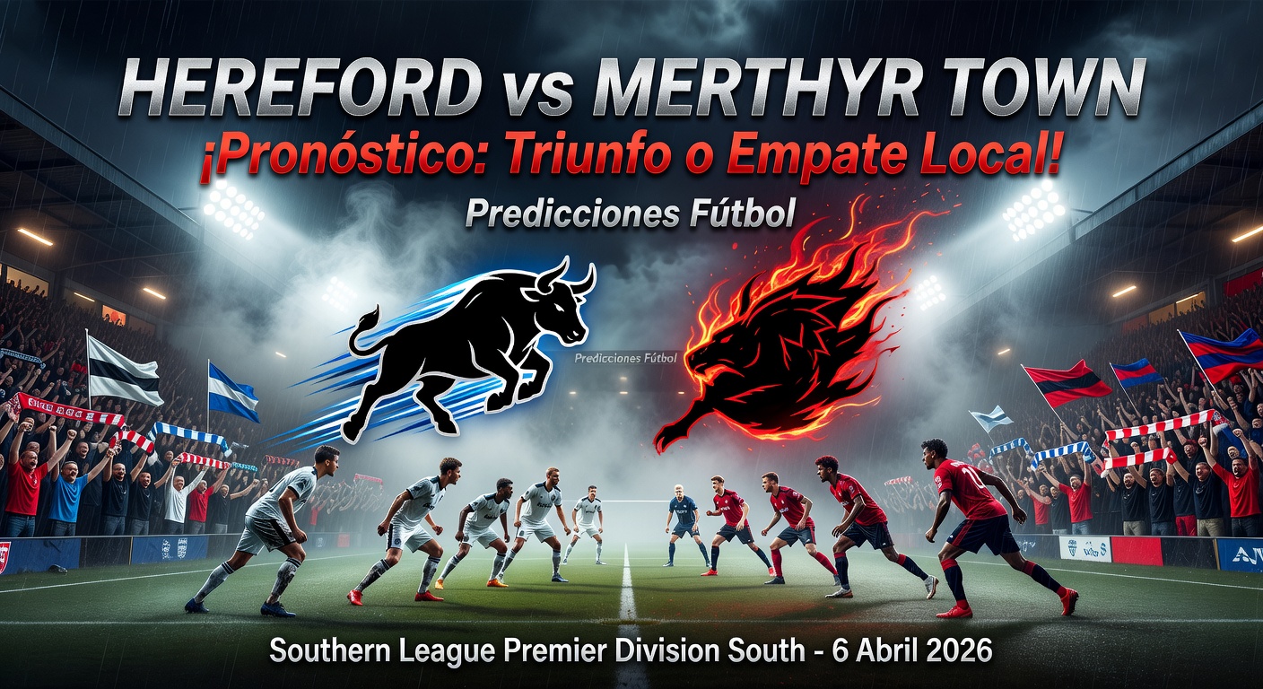 Hereford vs Merthyr Town Pronóstico / Prediction