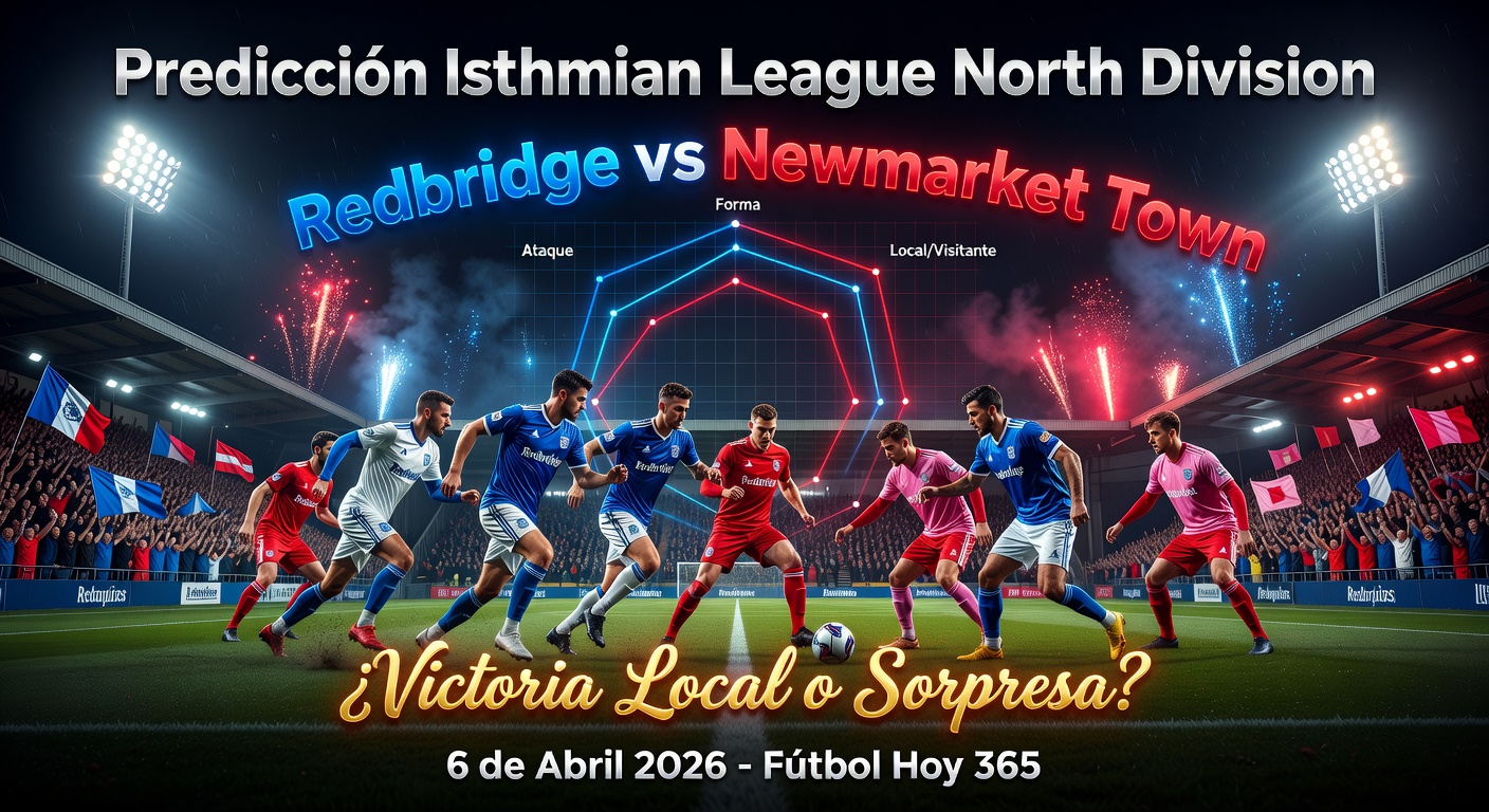 Redbridge vs Newmarket Town Pronóstico / Prediction