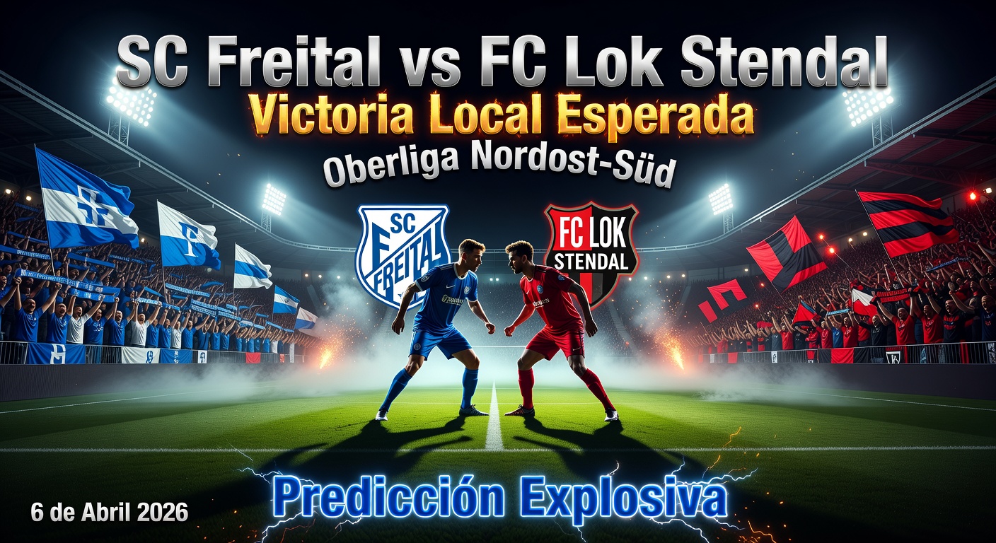 SC Freital vs FC Lok Stendal Pronóstico / Prediction